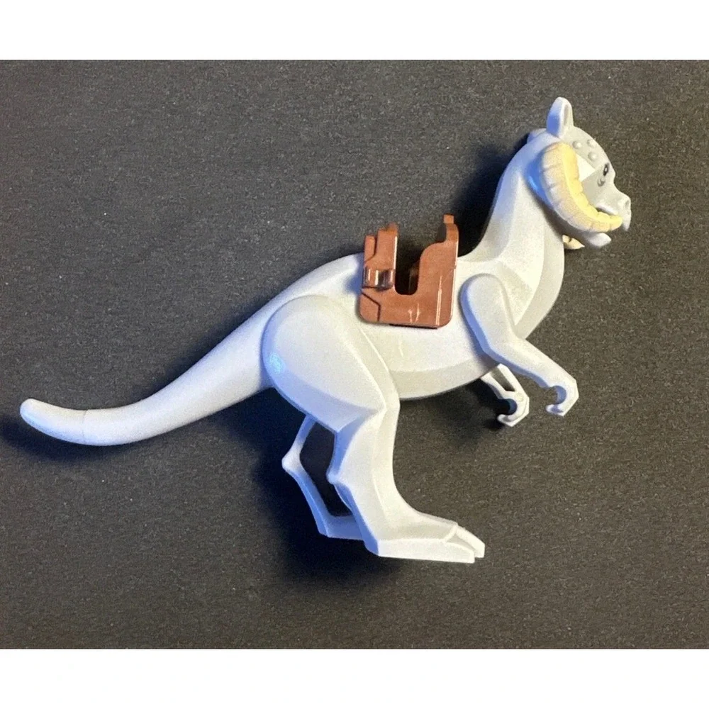 LEGO Star Wars‎ Tauntaun Animal Figure with Brown Saddle Light Bluish Gray 8089